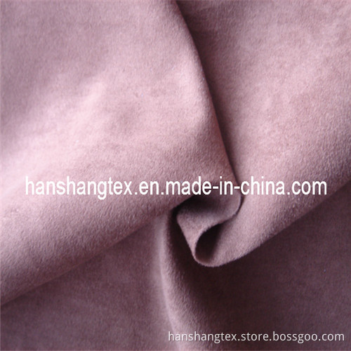 Polyester Woven Suede for Shoes (HS-1062A)
